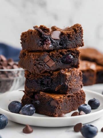 Blueberry Chocolate Brownies Recipe