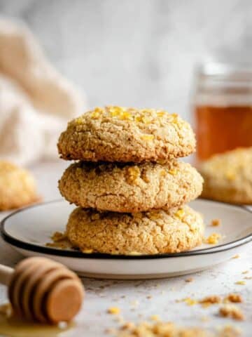 Chewy Honey Cornbread Cookies Recipe