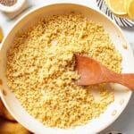 Lemon Parmesan Pearl Couscous Recipe