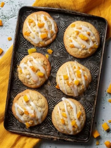 Mango Cookies with Sweet Mango Glaze Recipe