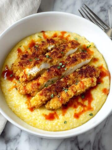 Cajun Chicken with Cheesy Grits Recipe