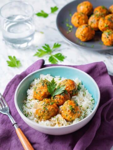 Soy Honey Salmon Meatballs Recipe