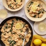 Creamy One-Pan Lemon Chicken Orzo Recipe