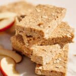 3 Ingredient Healthier Apple Oatmeal Bars Recipe