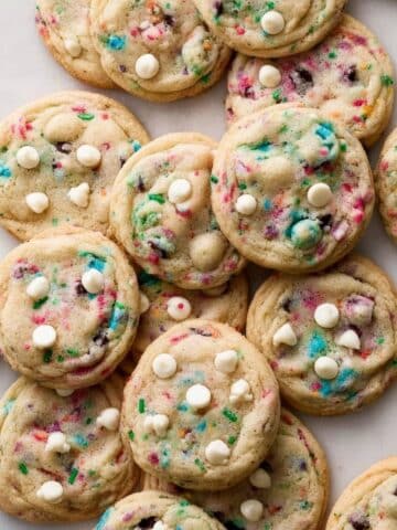 Cake Batter Chocolate Chip Cookies Recipe