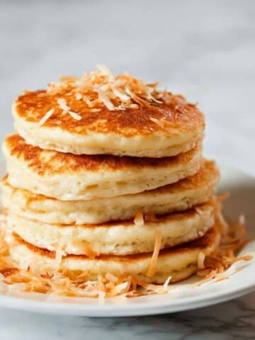 Toasted Coconut Pancakes Recipe