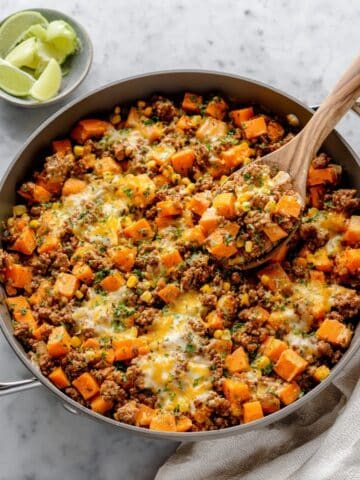 Ground Turkey Sweet Potato Skillet Recipe
