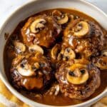 Salisbury Steak with Mushroom Gravy Recipe