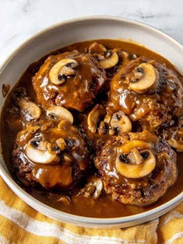 Salisbury Steak with Mushroom Gravy Recipe