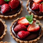 Chocolate Strawberry Tartlets Recipe