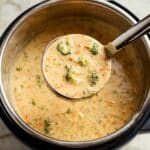 Instant Pot Broccoli Cheddar Soup Recipe