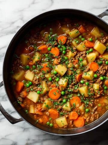 Hearty Hamburger Stew Recipe