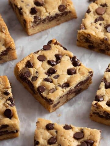 Chocolate Chip Cookie Bar Recipe