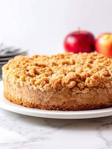 Apple Crisp Cheesecake Recipe