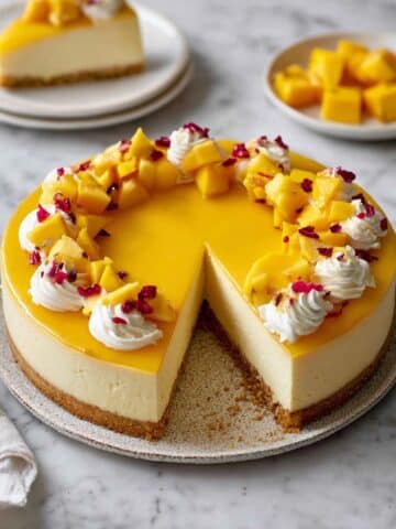 Vegan Mango Cheesecake Recipe