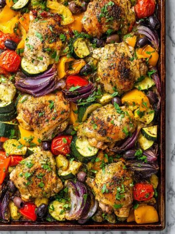 Greek Sheet-Pan Chicken Recipe