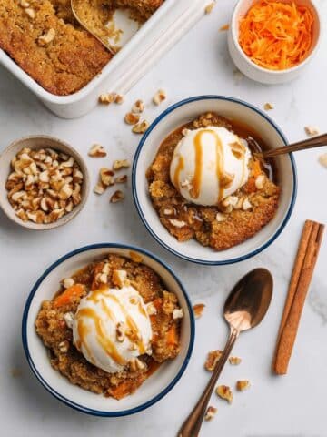 Carrot Cake Cobbler Recipe
