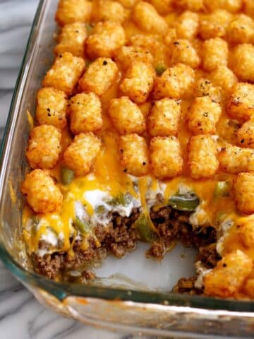 The BEST Tater Tot Casserole Recipe