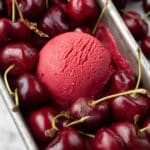 Fresh Cherry Sorbet Recipe