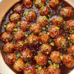 Saucy Asian Meatballs Recipe