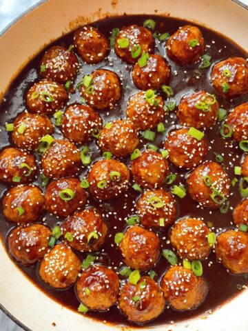 Saucy Asian Meatballs Recipe