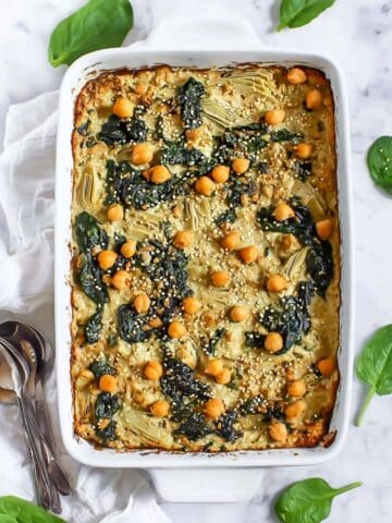 Spinach & Artichoke Quinoa Casserole Recipe
