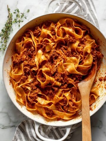 Slow Braised Lamb Ragu with Gnocchi or Pasta Recipe