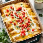Cream Cheese Chicken Enchiladas Recipe