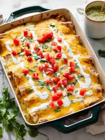 Cream Cheese Chicken Enchiladas Recipe