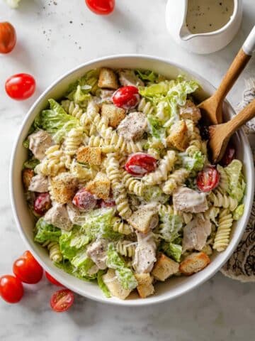 Chicken Caesar Pasta Salad Recipe