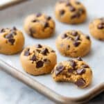6-Ingredient Peanut Butter Chickpea Cookies Recipe
