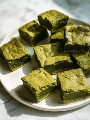 Matcha White Chocolate Brownies Recipe