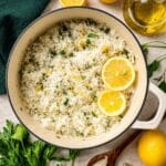 Greek Lemon Rice Recipe