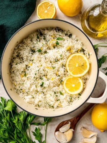Greek Lemon Rice Recipe