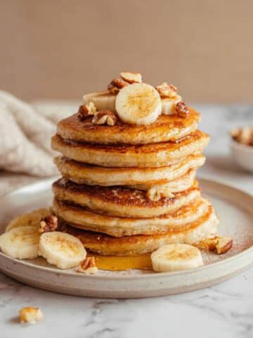 Vegan Banana Pancakes Recipe
