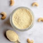 Vegan Cashew Parmesan Cheese Recipe
