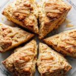 Banana Scones with Cinnamon Maple Icing Recipe