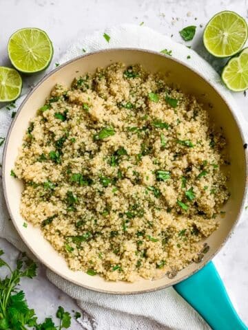 Cilantro Lime Quinoa Recipe