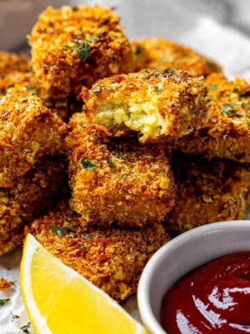 Crispy Vegan Tofu Chicken Bites Recipe