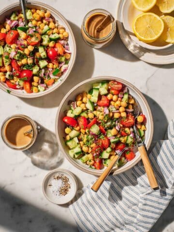 Mediterranean Chickpea Salad Recipe