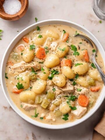 Creamy Vegan Gnocchi Soup (Olive Garden Copycat) Recipe