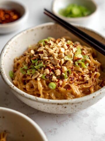 Spicy Peanut Butter Noodles Recipe