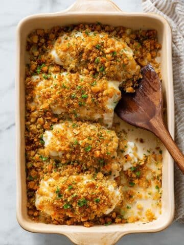 Caesar Chicken Bake (5 Ingredients) Recipe