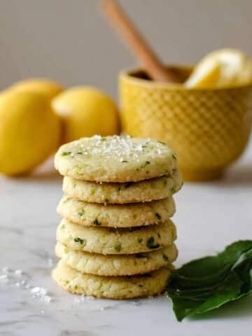 Lemon-Basil Cookies Recipe