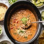 Slow Cooker Buffalo Chicken Chili Recipe
