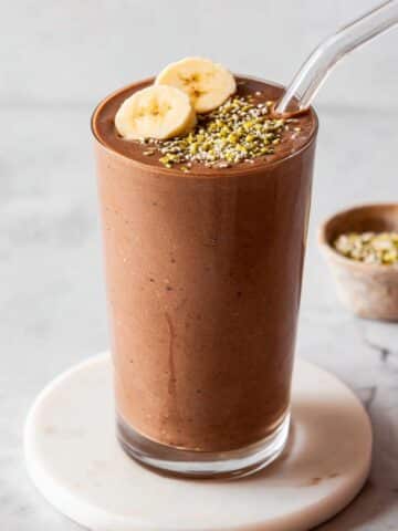 Vegan Banana Protein Shake Recipe