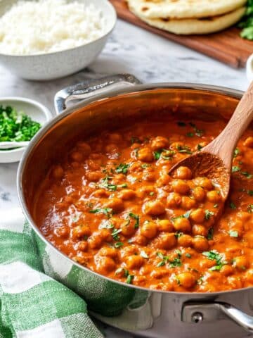 30-Minute Indian Butter Chickpeas Recipe