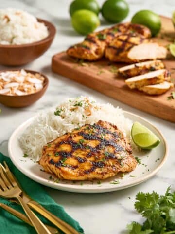 Grilled Coconut Lime Chicken Recipe