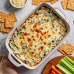Healthy Protein Spinach Artichoke Dip Recipe