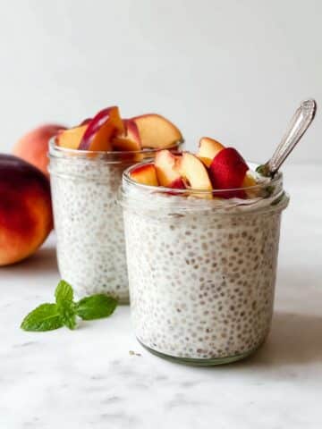 Peach Chia Pudding Recipe